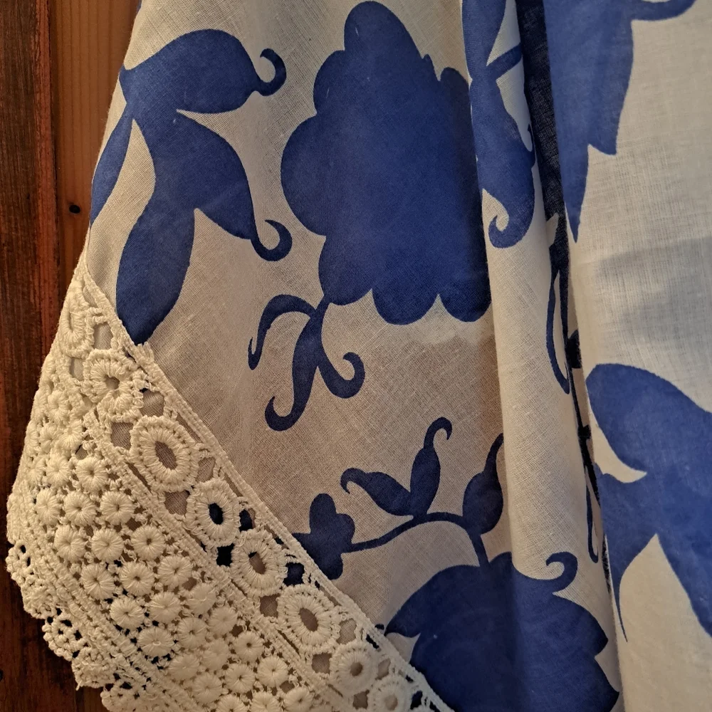 2 Pattern Cotton Infinity Scarf - Picture 5 of 16